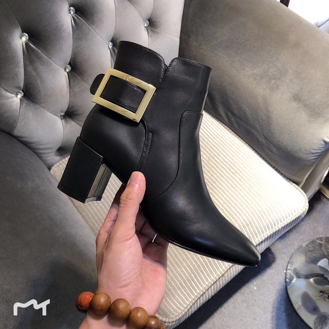 로저비비에 부츠 굽높이5CM (250사이즈 주문제작)