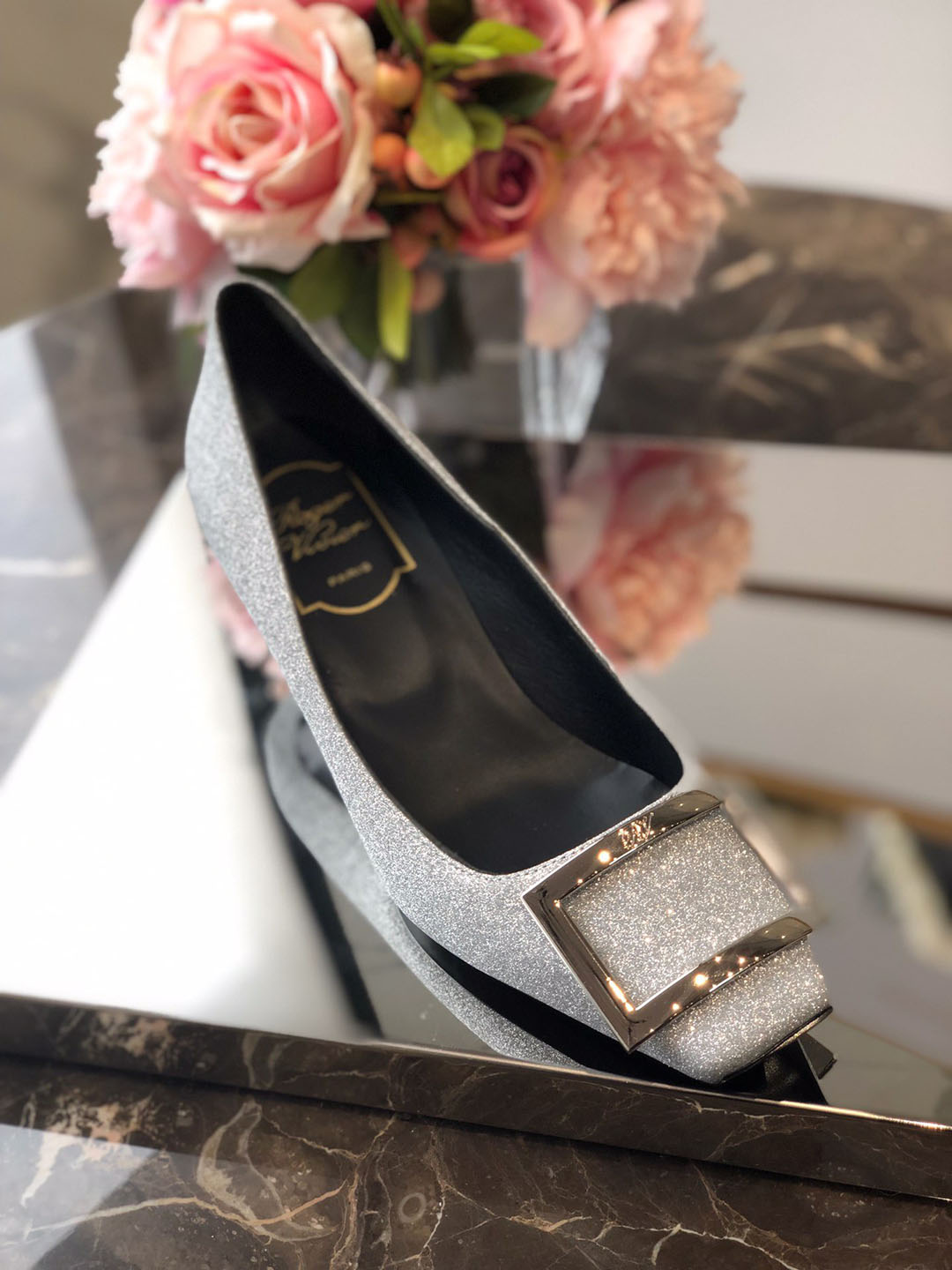 로저비비에 구두 굽높이4.5CM봄신상 (220,250사이즈 주문제작)