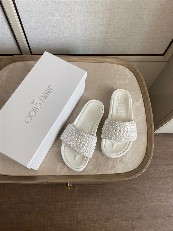 JIMMY CHOO 지미추 여성용 슬리퍼 J840