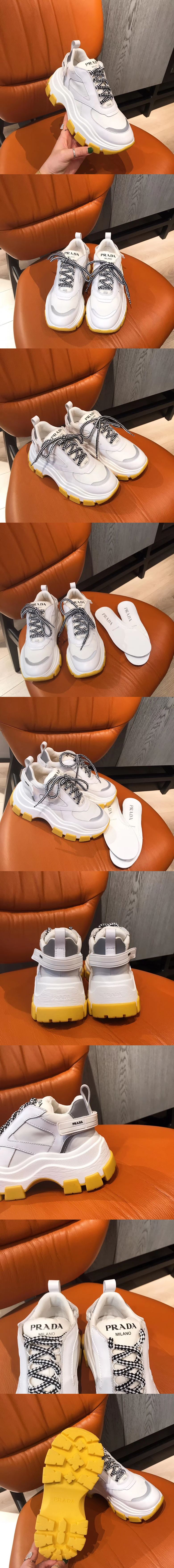 프라다 블럭 스니커즈 M2356-2