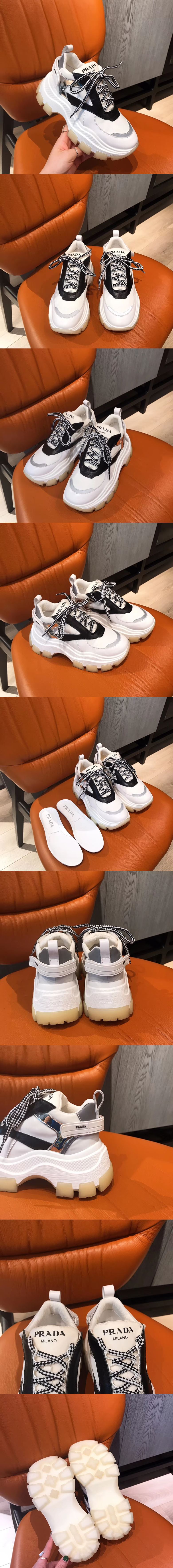 Prada 프라다 블럭 스니커즈 M2356-4