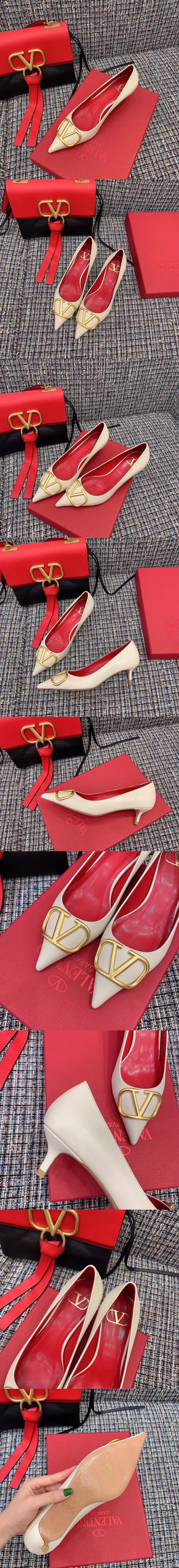 발렌티노 VRING 브이링 미들힐 4cm M2761-1