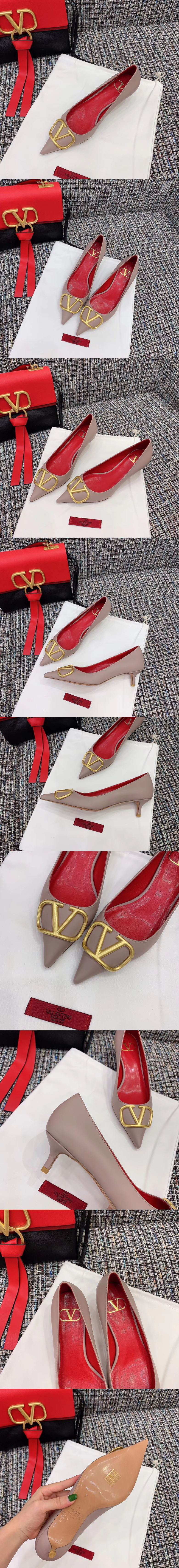 발렌티노 VRING 브이링 미들힐 4cm M2761-2