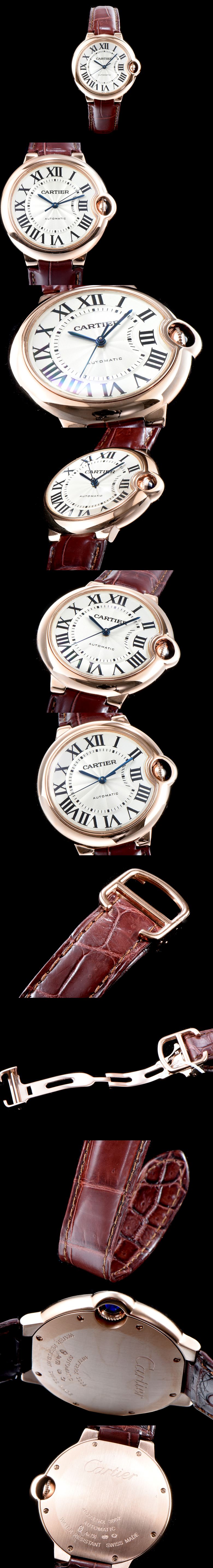 [Cartier]까르띠에 발롱블루 33mm-50 칼리버 W6900456