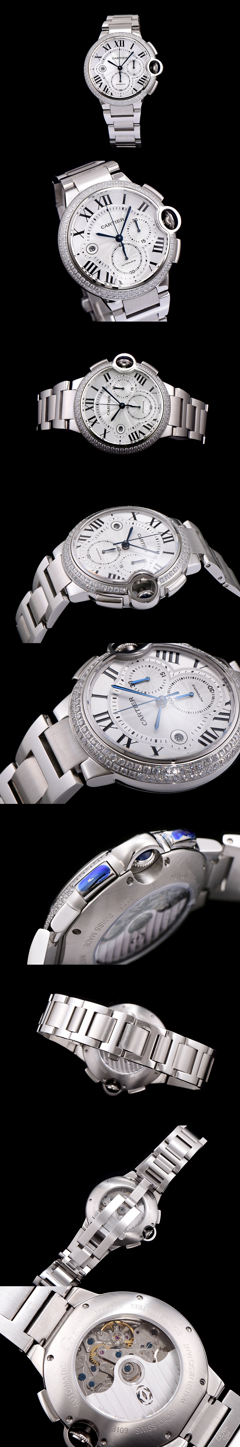 Cartier 까르띠에 발롱블루 크로노그라프-15