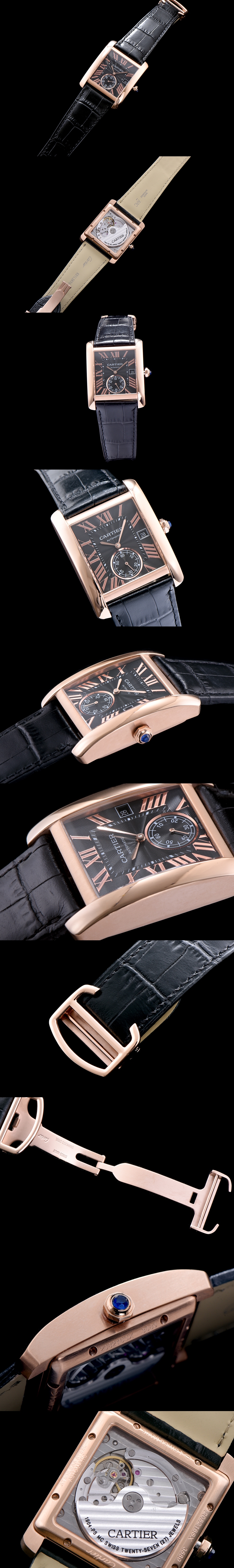 [Cartier]까르띠에 산토스 34mm-8