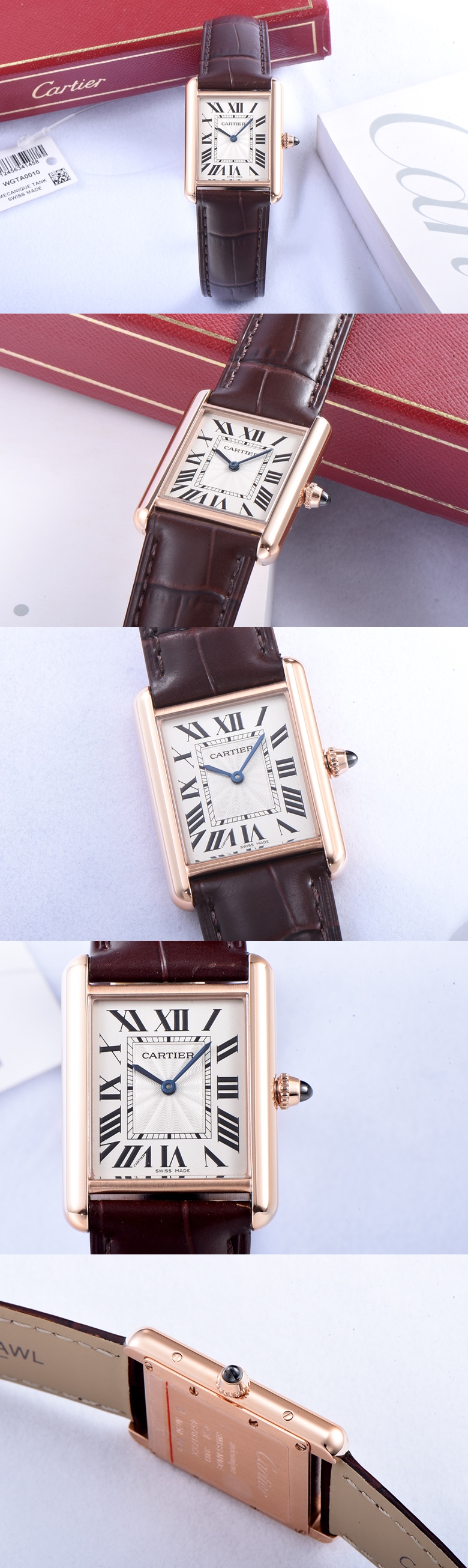 Cartier 까르띠에 탱크 루이 남성용-76 쿼츠 WGTA0011 (LARGE)