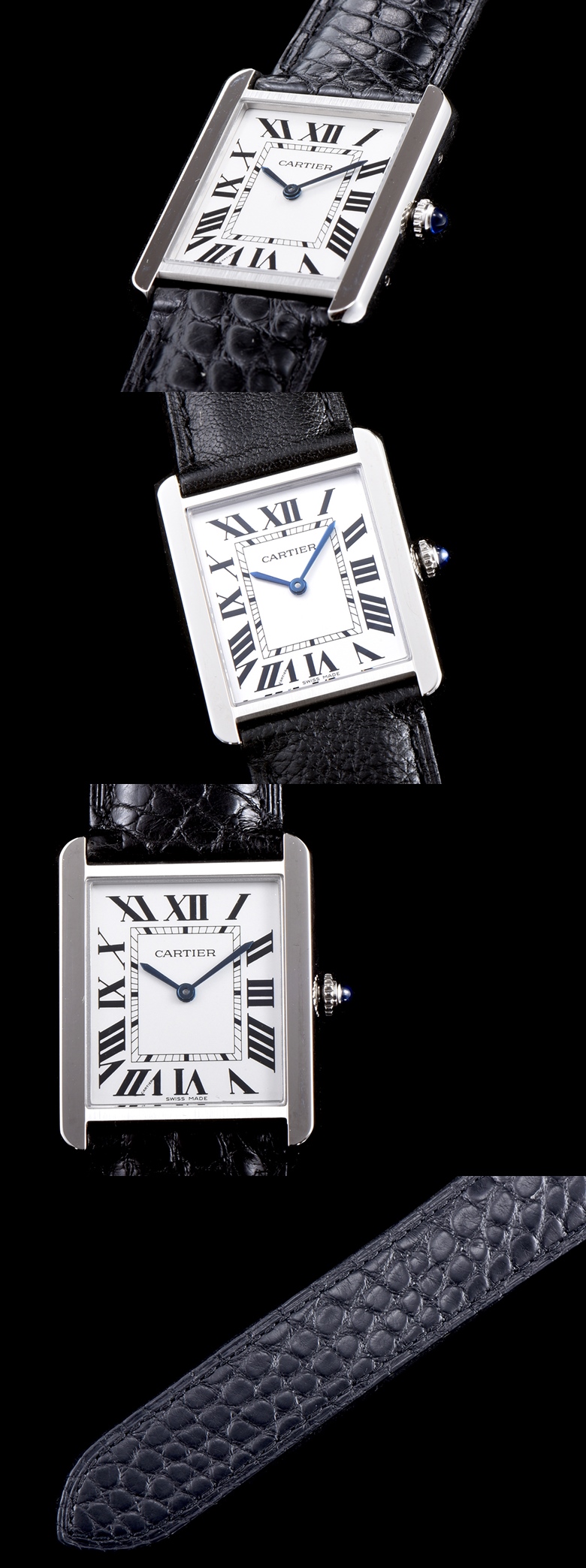 [Cartier]까르띠에 탱크 솔로 남성용-71 쿼츠