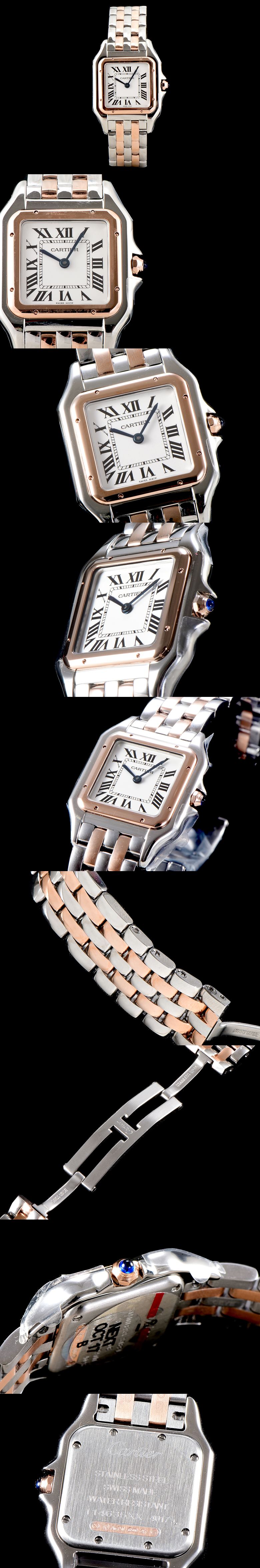  Cartier 까르띠에 팬더-15 27mm 쿼츠 W2PN0007
