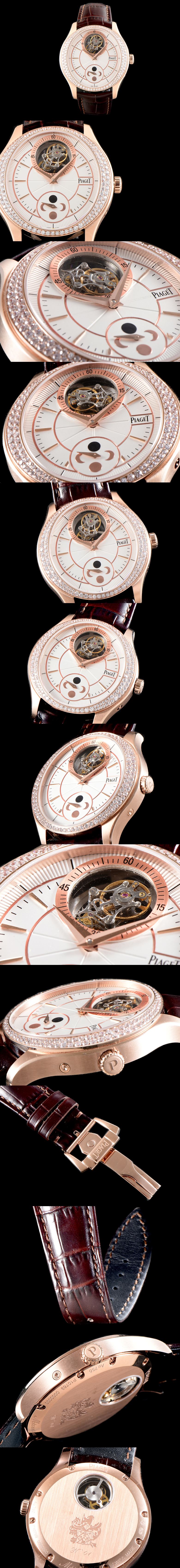 [Piaget]피아제 블랙타이 투어빌론-4 G0A39116