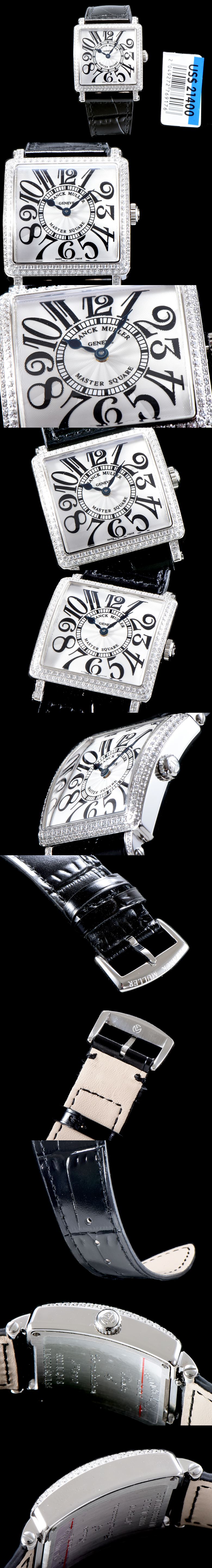 [FRANCK MULLER]프랭크뮬러 마스터스퀘어-18 쿼츠 6002 M QZ