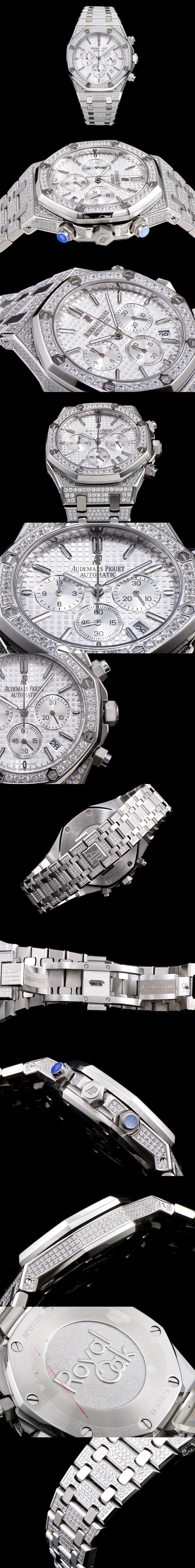 [Audemars Piguet]오데마피게 로얄오크 크로노그라프 쿼츠-7 25978BC.ZZ.1190BC.01