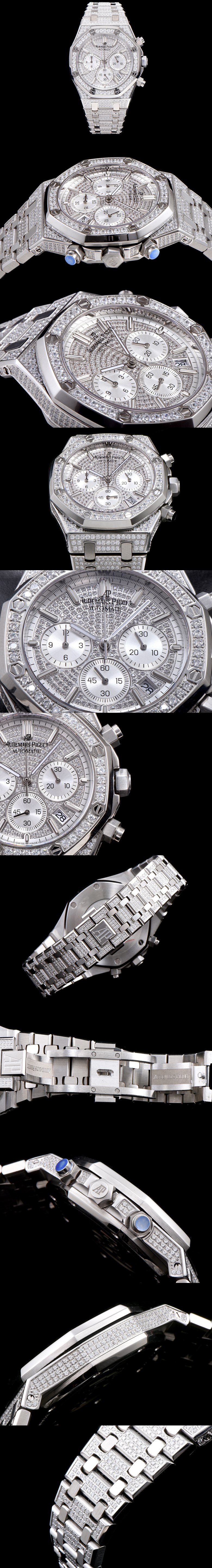 [Audemars Piguet]오데마피게 로얄오크 크로노그라프 쿼츠-9