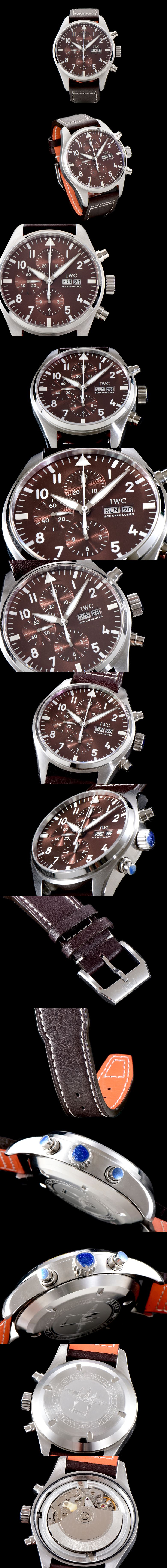 [IWC]IWC 파일럿 크로노그라프 IW377713