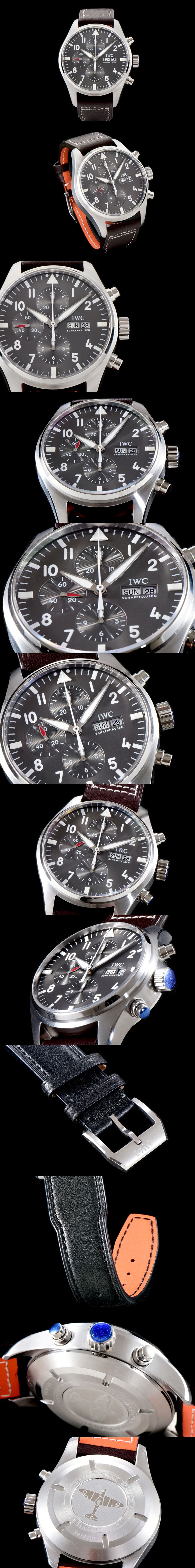 [IWC]IWC 파일럿 크로노그라프 IW377719-2