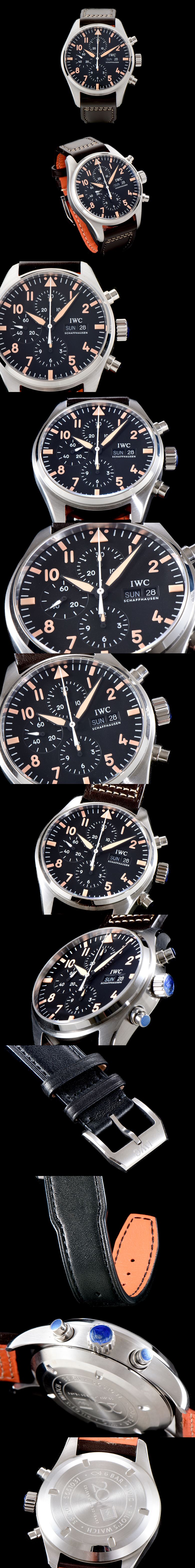 [IWC]IWC 파일럿 크로노그라프 IW387901