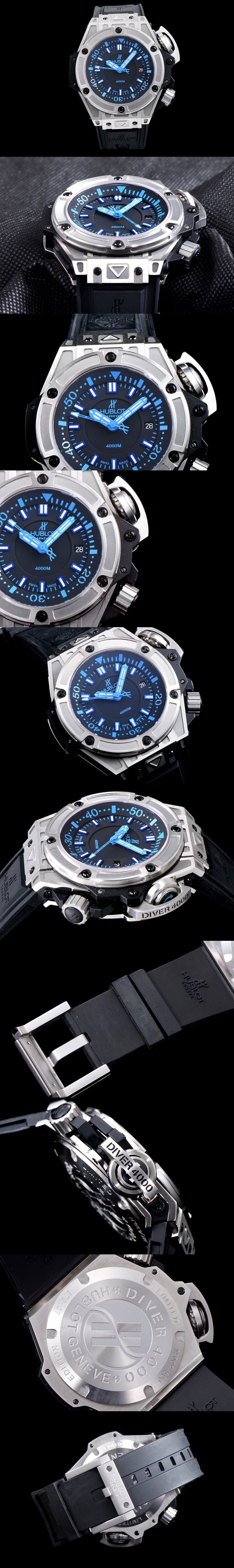 [HUBLOT]휴블럿 킹파워-28 수정형(솔리드백)