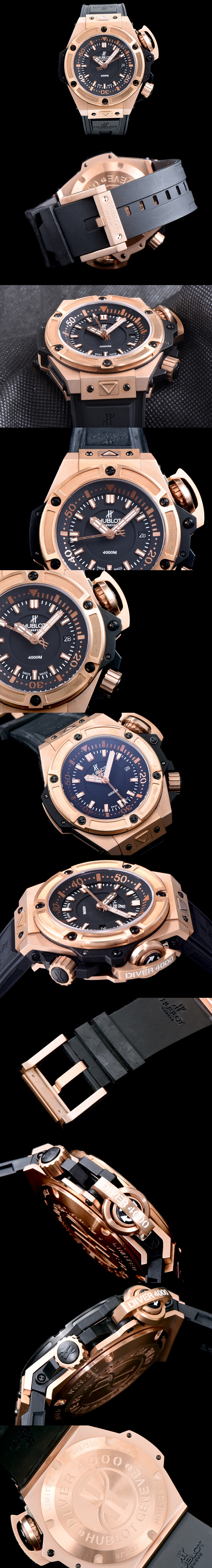 [HUBLOT]휴블럿 킹파워-33 수정형(솔리드백)