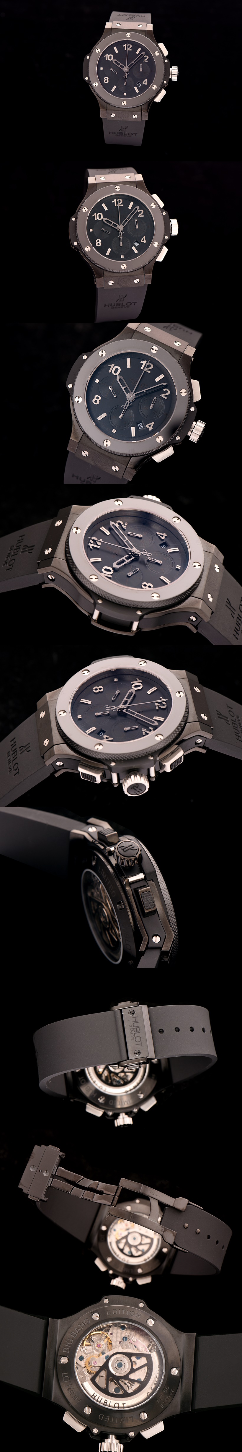 [HUBLOT]휴블럿 빅뱅 올블랙 301.ci.1110.ci(세라믹베젤&케이스DLC코팅)