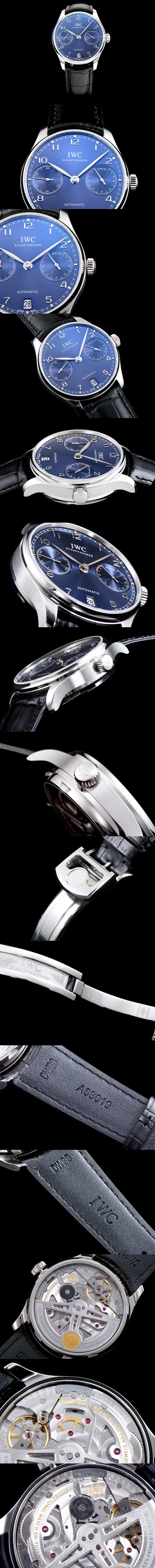 IWC 포르투기스 세븐데이즈 칼리버 IW500710(수정형)