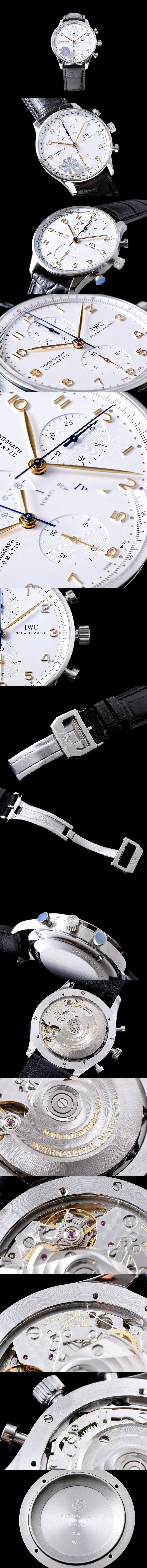 [IWC]IWC 포르투기스 크로노그라프 칼리버 IW371445-2(수정형)