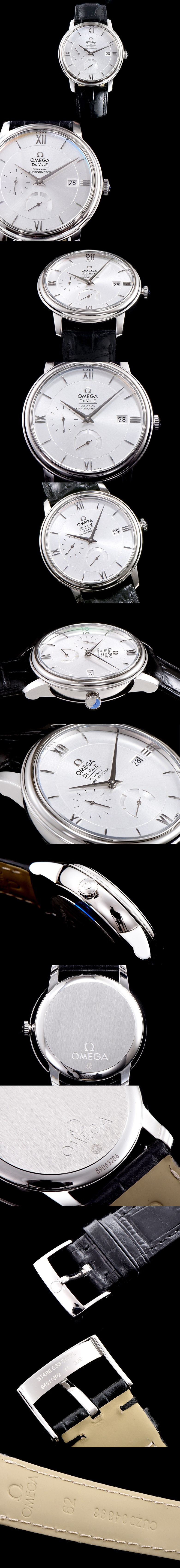 [OMEGA]오메가 드빌 프레스티지 파워리저브-1 424.13.40.21.02.001