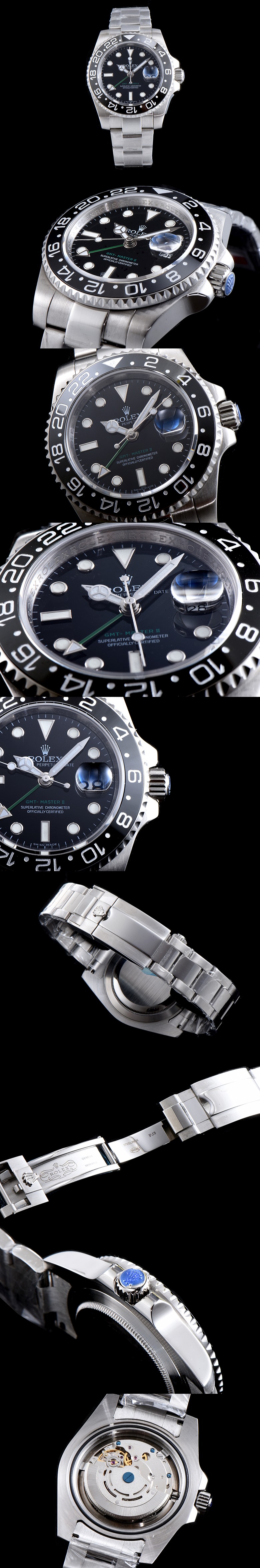 [ROLEX]로렉스 GMT마스터2-8 수정형 116710