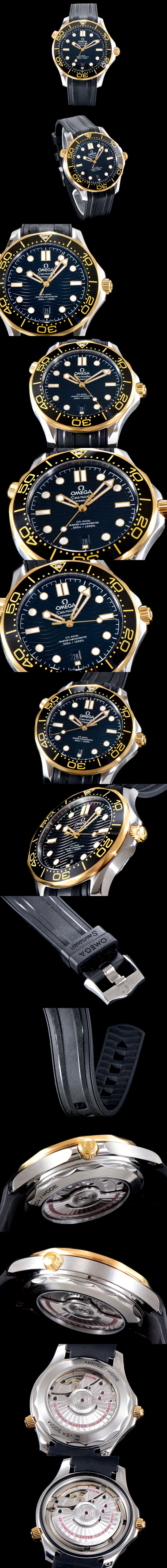 (실사영상) OMEGA 오메가 씨마스터 300m 210.22.42.20.01.001