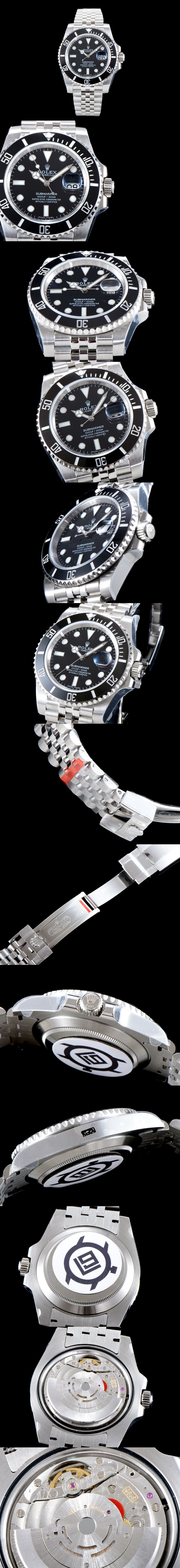 [ROLEX]로렉스 서브마리너 블랙 칼리버 116610LN-97200 5선밴드