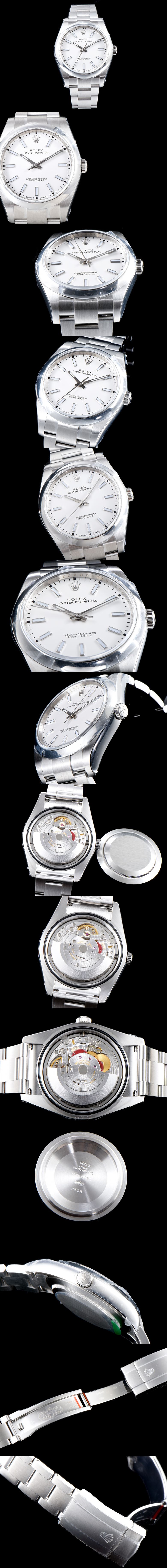ROLEX 로렉스 오이스터 퍼페츄얼-4 칼리버 114300