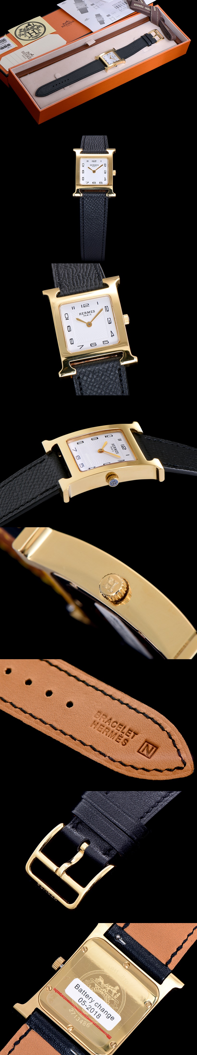 [HERMES]에르메스 H 아워 26mm-1