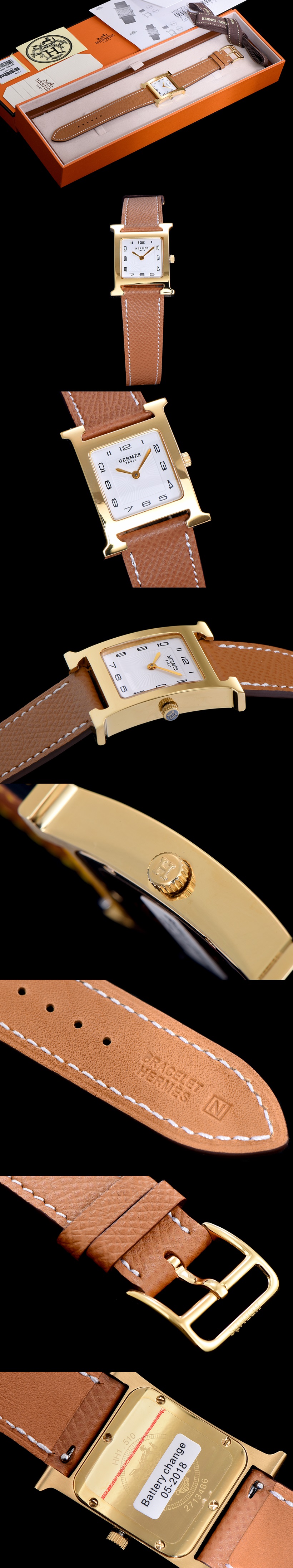 [HERMES]에르메스 H 아워 26mm-4