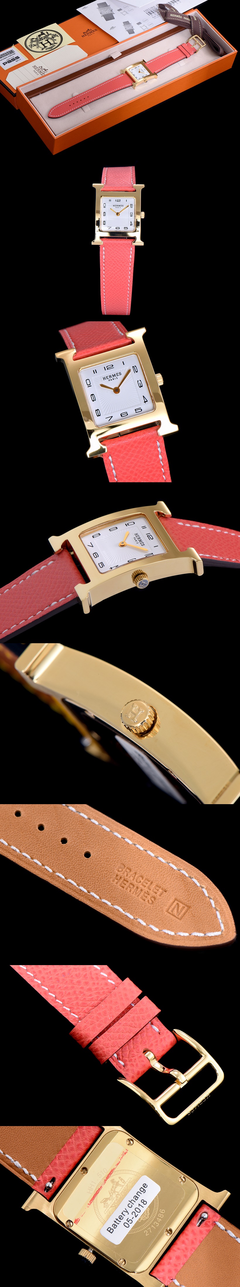 [HERMES]에르메스 H 아워 26mm-16