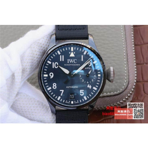 IWC 아이더블유씨 빅 파일럿 세라믹 블랙 블루다이얼