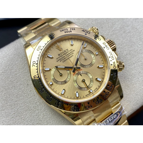 ROLEX 로렉스 데이토나 금통 샴페인 다이얼 m116508-0003