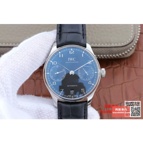 IWC 아이더블유씨 포르투기저 세븐데이즈 스틸 블랙다이얼