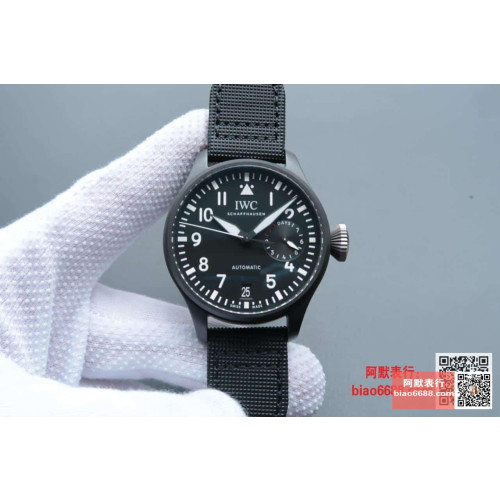IWC 아이더블유씨 빅 파일럿 탑건 오토매틱 블랙