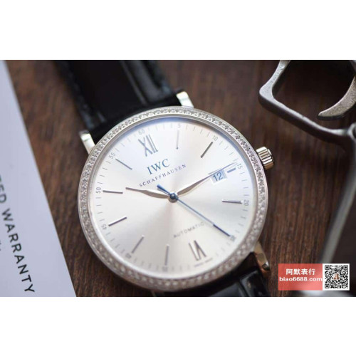 IWC 아이더블유씨 포르토피노 다이아베젤 화이트다이얼