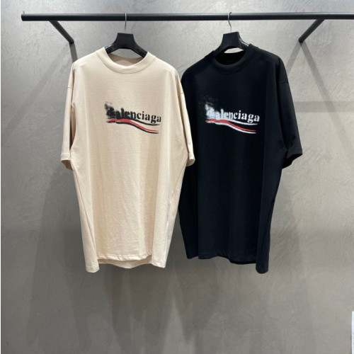 BALENCIAGA 발렌시아가 스텐실 웨이브 반팔