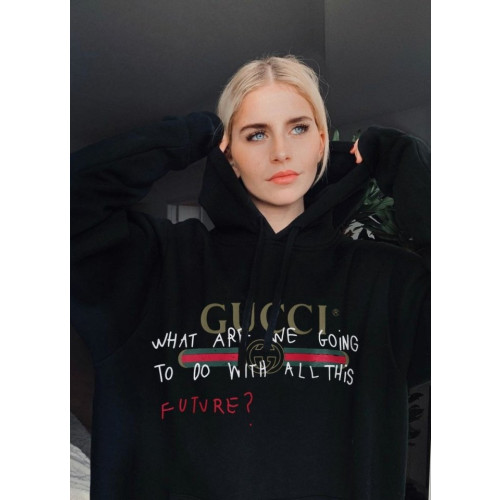 BALENCIAGA 발렌시아가 웨이브로고 후드