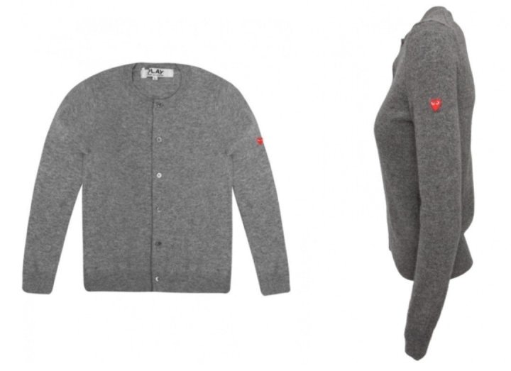 Comme des Garcons  꼼데가르송  스페셜 미니하트 가디건