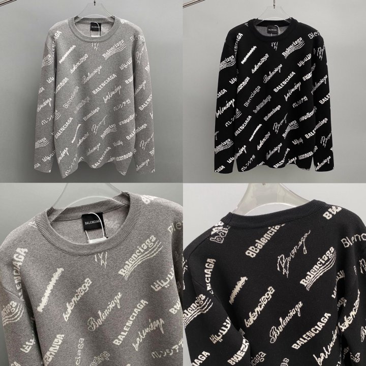 BALENCIAGA 발렌시아가 LOGO mania 니트