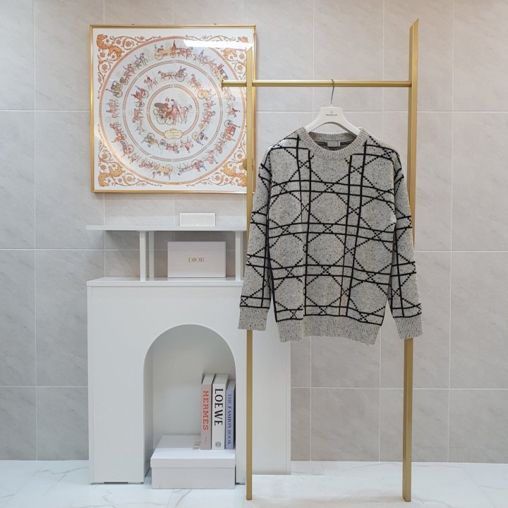 Dior   디올 23 FW CD 패턴 니트