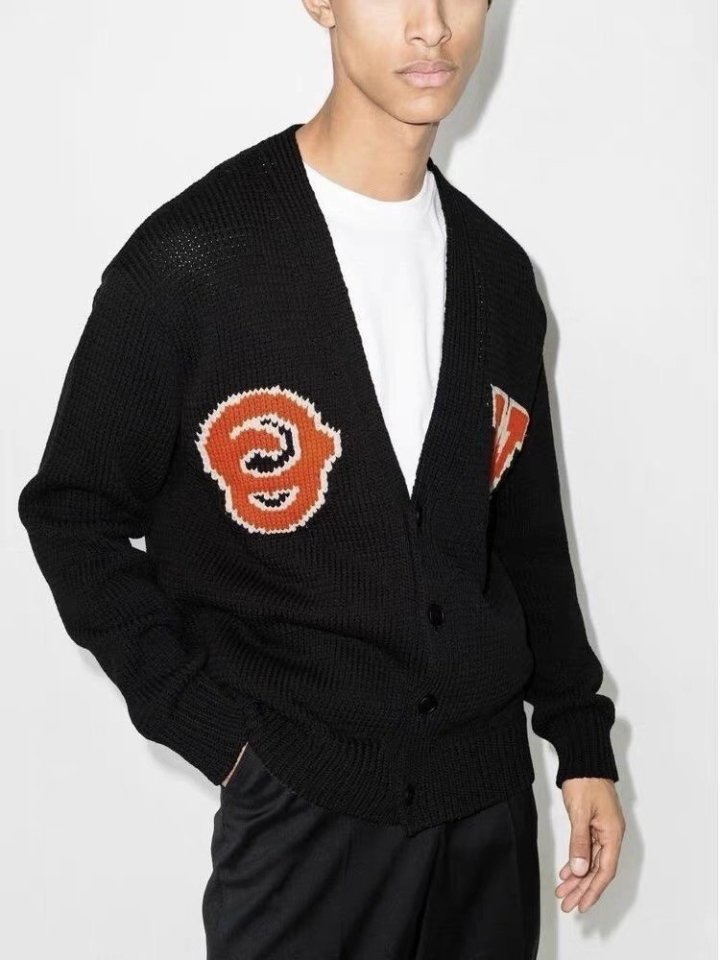 Off-White  오프화이트 인타르시아 가디건