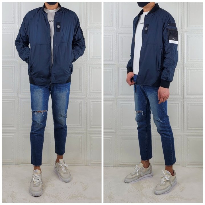 Stone Island 스톤아일랜드 레가시 블루종 [고급]