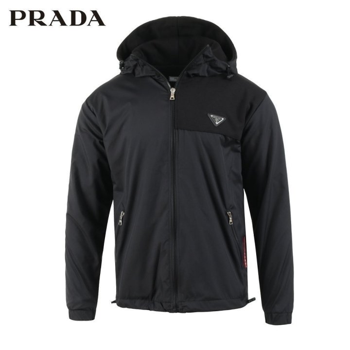 PRADA. 프라다 24FW 배색 바람막이
