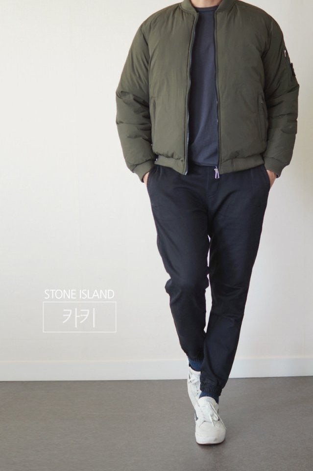 STONE ISLAND 스톤아일랜드 항공점퍼 패딩