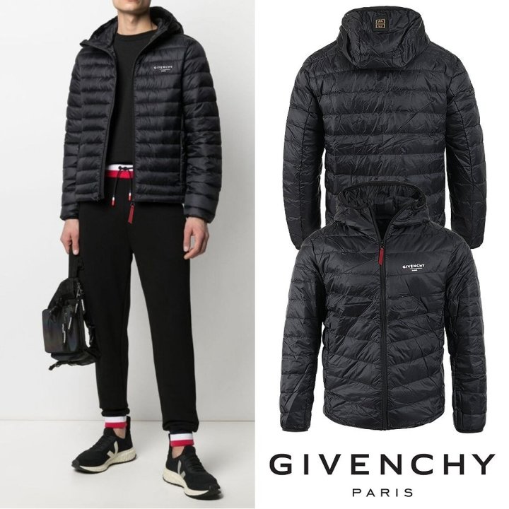 GIVENCHY 지방시 레터링로고 경량 덕다운 자켓