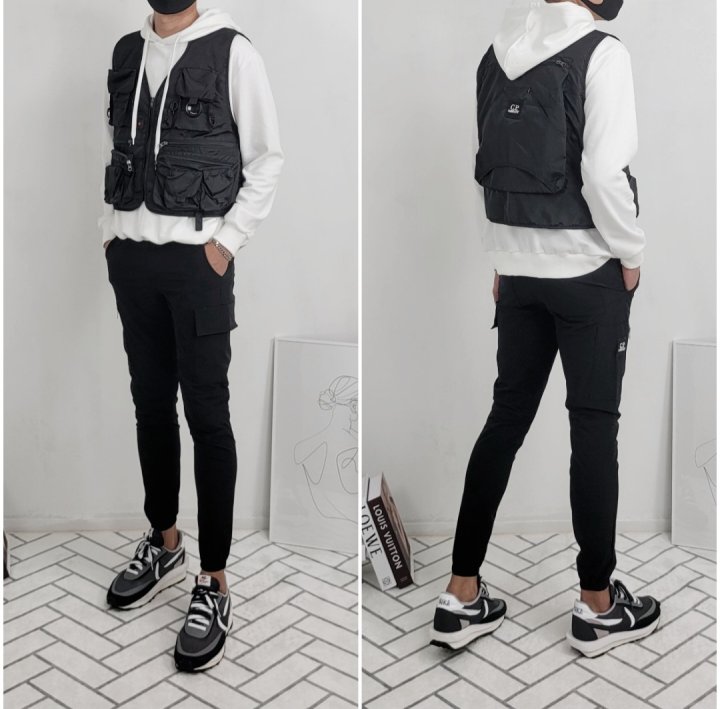 C.P Company CP컴퍼니 멀티 포켓 베스트 [고급]