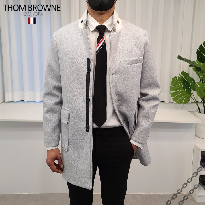 Thom Browne 톰브라운 단추포인트 차이나 코트